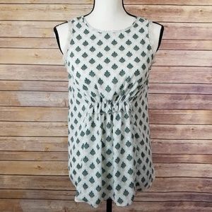 Lauren Conrad Flowy Sleeveless Top Size XS